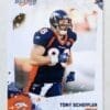Tony Scheffler Score 2010 NFL Card #92 Denver Broncos