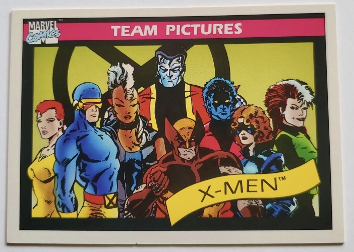 Marvel 1990 Team Pictures-X-Men #140