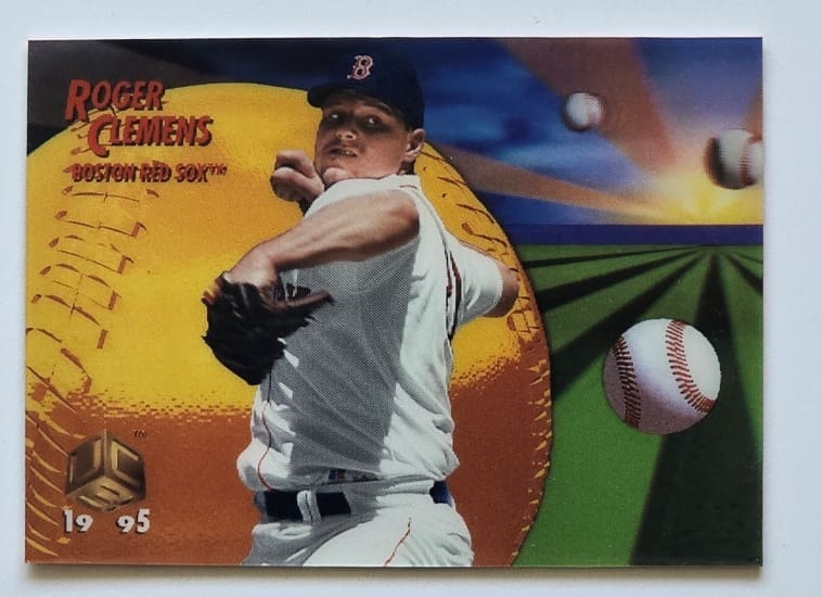 Roger Clemens Sportsflix 1995 UC3 Card #95 Boston Red Sox