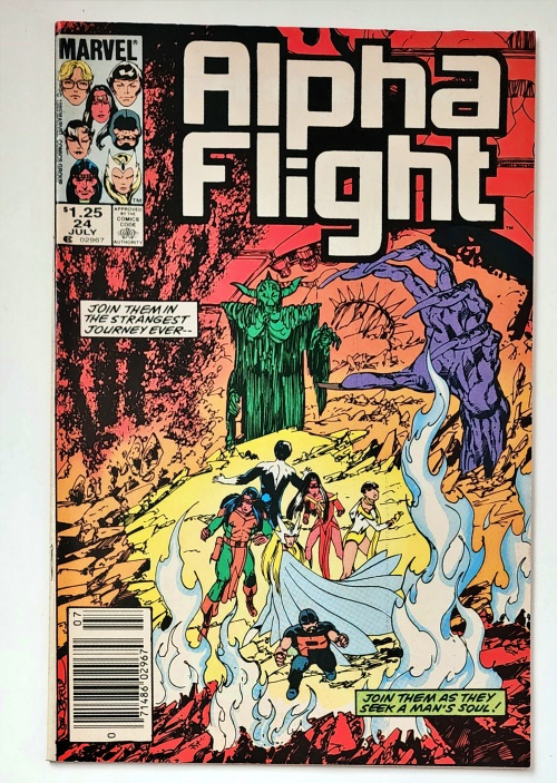 Alpha Flight Marvel Comic Books Singles - #24