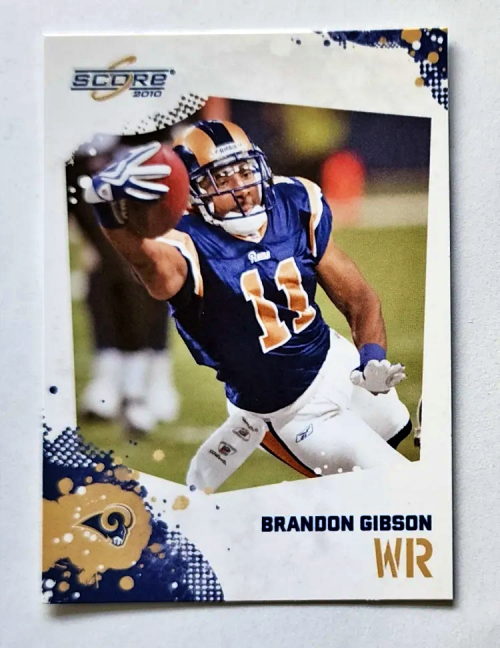 Score 2010 NFC West Singles - Los Angeles Rams, Brandon Gibson #264