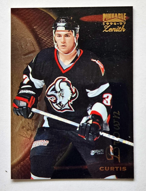 Curtis Brown Pinnacle 1996-97 Zenith Card #145 Buffalo Sabres