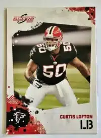 Score 2010 NFC South Single Curtis Lofton
