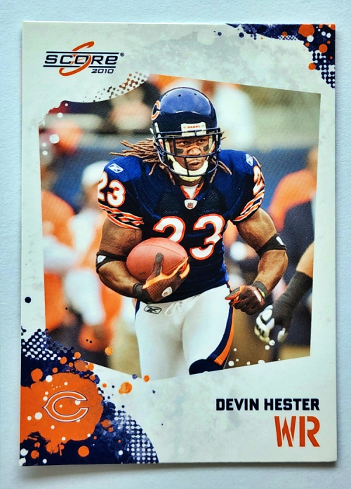 Score 2010 NFC North Singles - Chicago Bears, Devin Hester #48