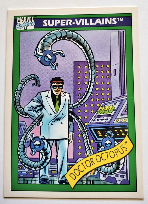 Marvel 1990 Super-Villains Impel Marketing Comic Cards Singles - A-F, Dr. Octopus #59