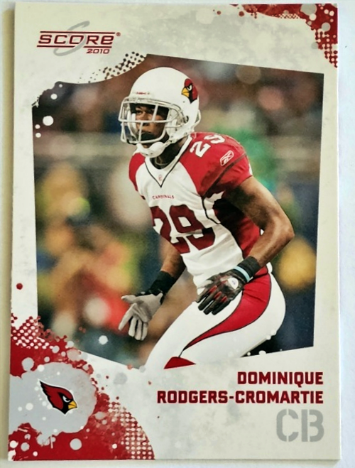 Score 2010 NFC West Singles - Arizona Cardinals, Dominque Rodger-Cromartie #4