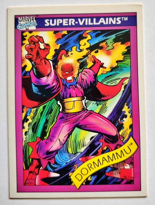 Marvel 1990 Super-Villains Impel Marketing Comic Cards Singles - A-F, Dormammu #69