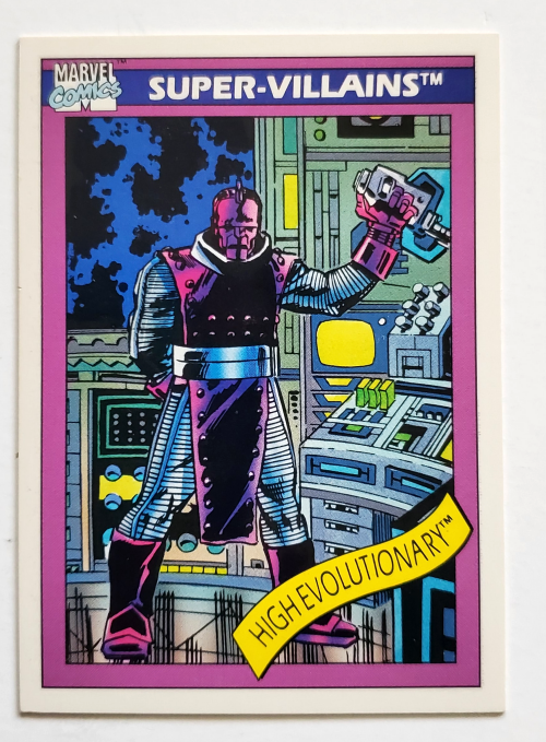 Marvel 1990 Super-Villains Impel Marketing Comic Cards Singles - G-L, High Evolutionary #77