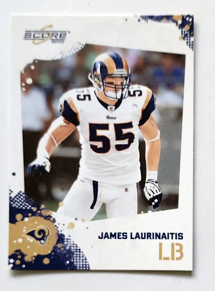 Score 2010 NFC West Singles - Los Angeles Rams, James Laurinaitis #269
