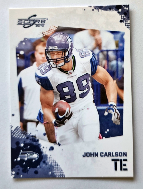 Score 2010 NFC West Singles - Seattle Seahawks, John Carlson #257