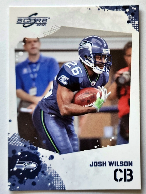 Score 2010 NFC West Singles - Seattle Seahawks, Josh Wilson #258
