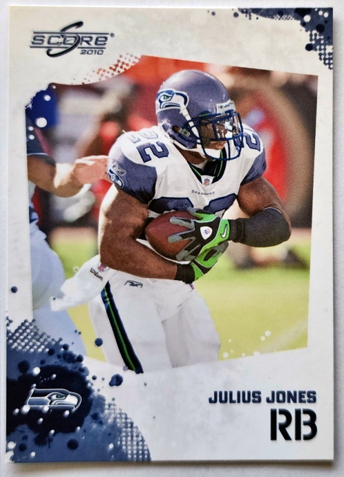 Score 2010 NFC West Singles - Seattle Seahawks, Julius Jones #259