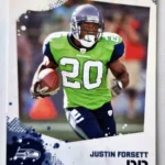 Score 2010 NFC West Singles - Seattle Seahawks, Justin Forsett #60