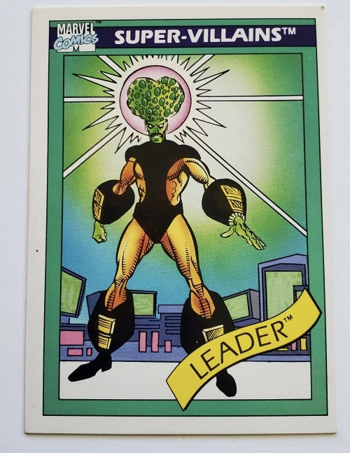 Marvel 1990 Super-Villains Impel Marketing Comic Cards Singles - G-L, The Leader #70