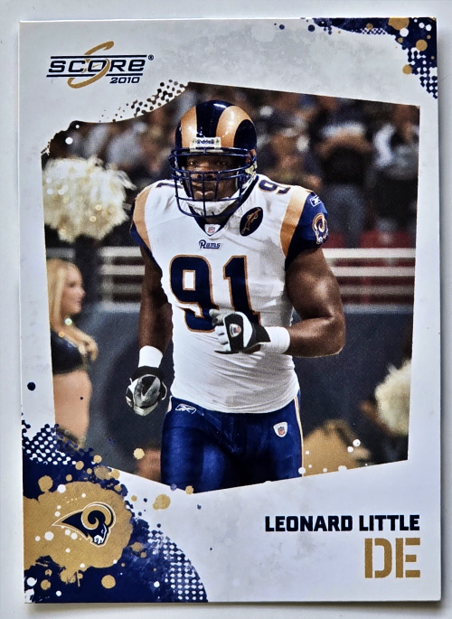 Score 2010 NFC West Singles - Los Angeles Rams, Leonard Little #271
