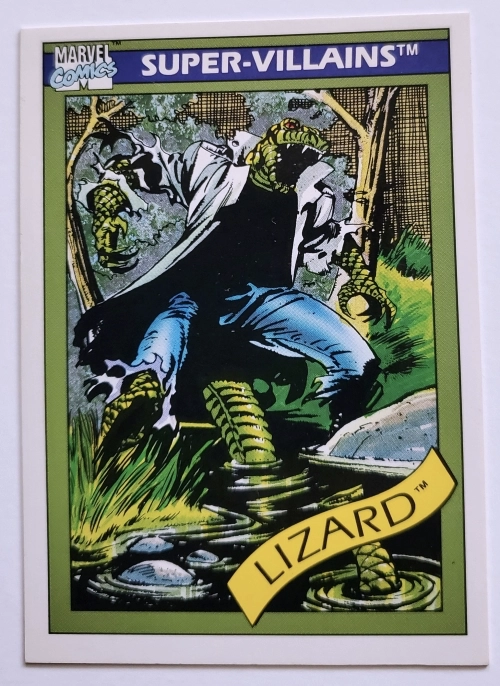 Marvel 1990 Super-Villains Impel Marketing Comic Cards Singles - G-L, Lizard #67