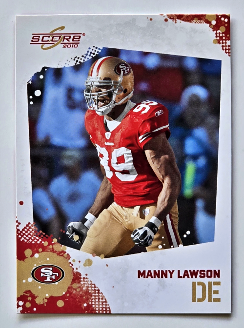 Score 2010 NFC West Singles - San Francisco 49ers, Manny Lawson #251
