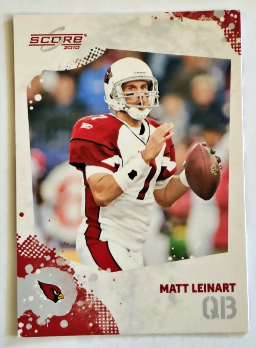 Score 2010 NFC West Singles - Arizona Cardinals, Matt Leinart #7