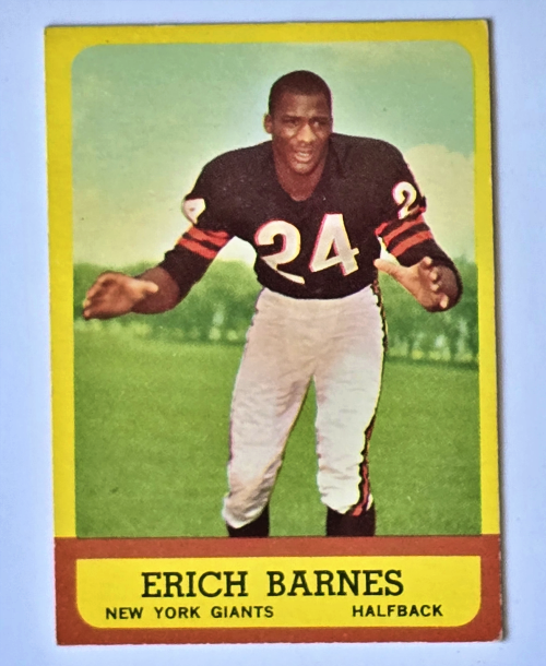 Erich Barnes Topps 1963 Card #57