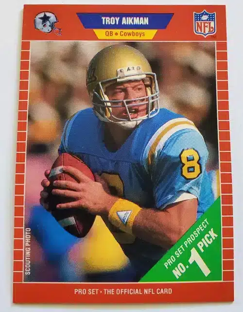 Troy Aikman Pro Set 1989 #490