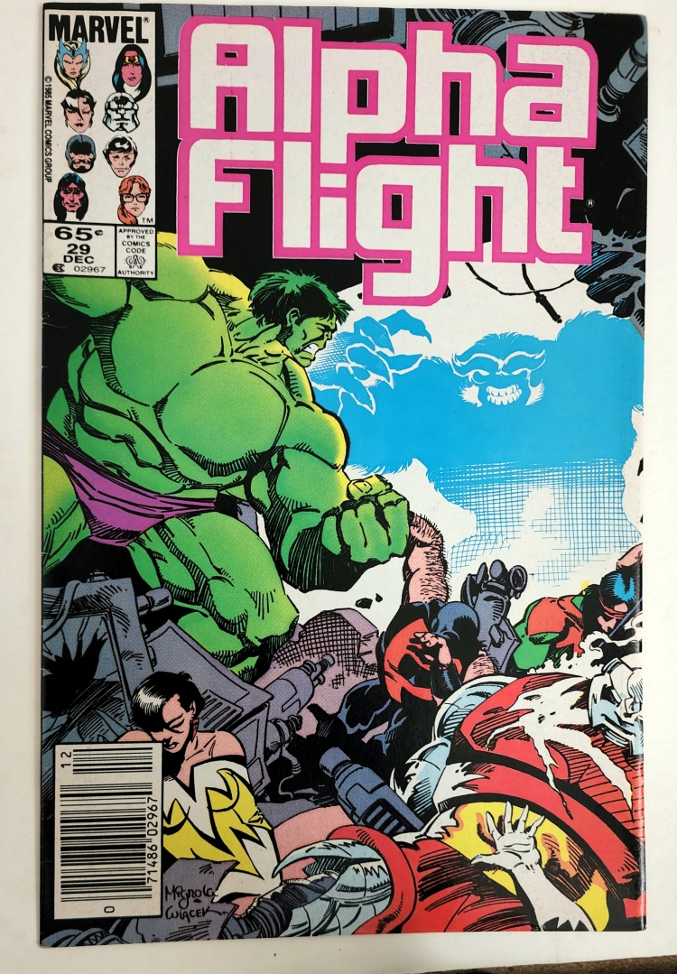 Alpha Flight Marvel Comic Books Singles - #29