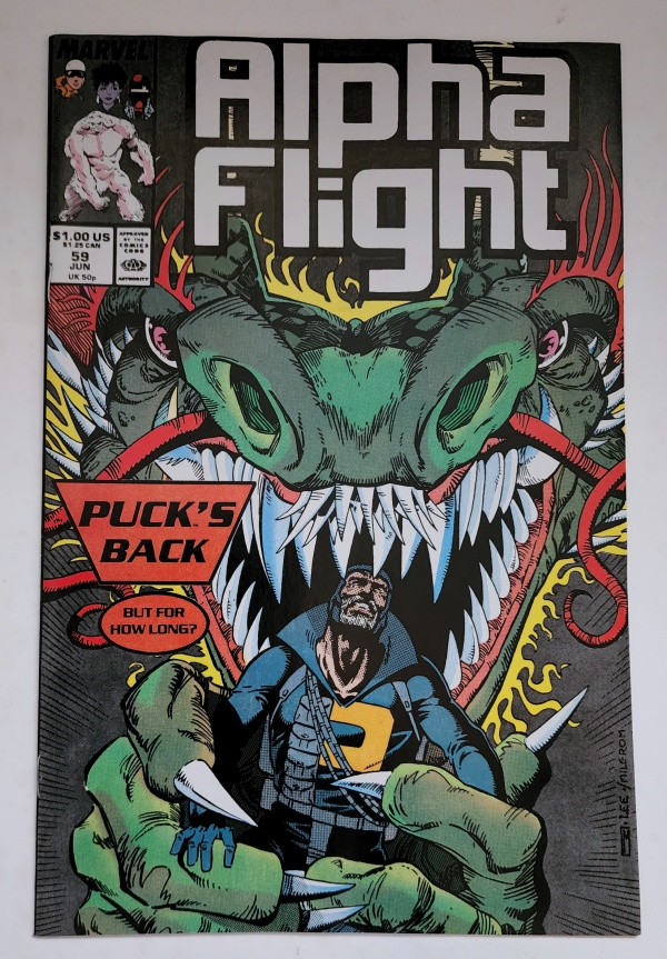 Alpha Flight Marvel Comic Books Singles - #59