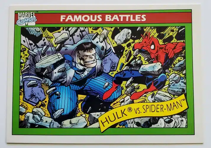The Hulk vs Spider-Man Marvel 1990 #114