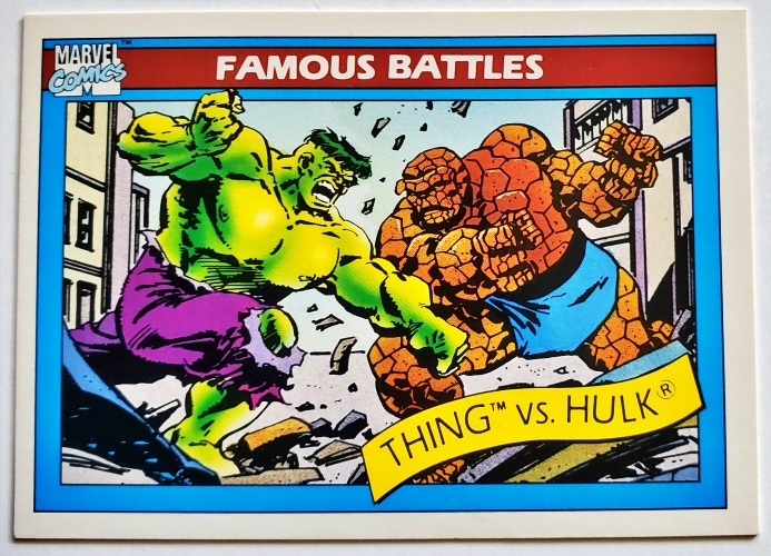 Hulk vs The Thing Marvel 1990 #88