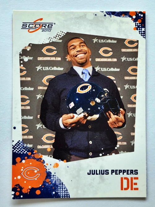 Score 2010 NFC North Singles - Chicago Bears, Julius Peppers #43