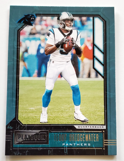 Panini Playbook 2020 Singles-Teddy Bridgewater