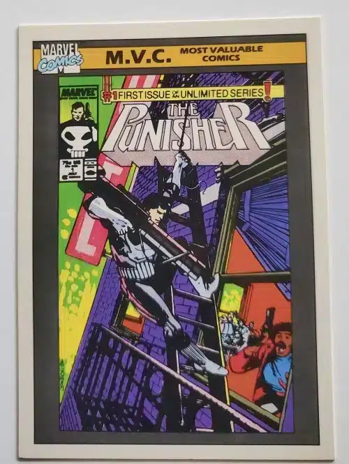 The Punisher M.V.C Marvel 1990 #127