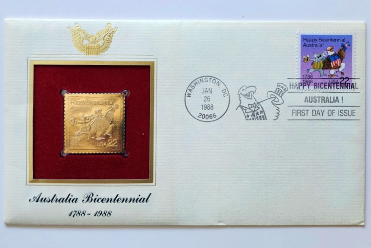 United States FDC 22kt