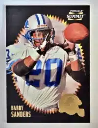 Barry Sanders Detroit Lions NFL Singles