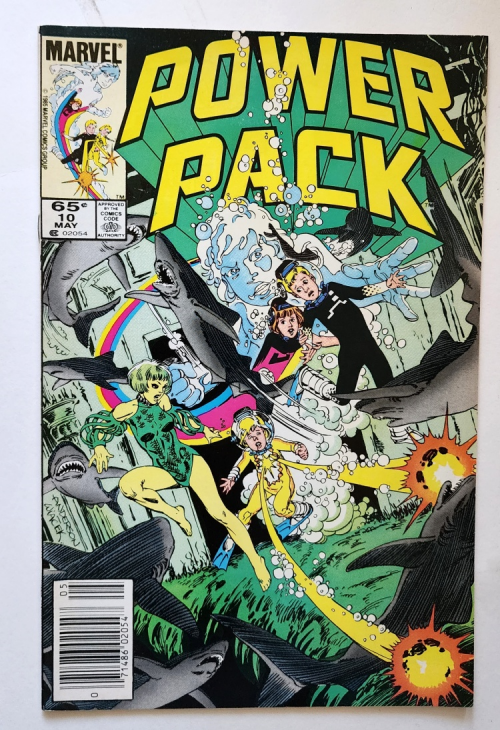 Power Pack Marvel Comic Books Singles
