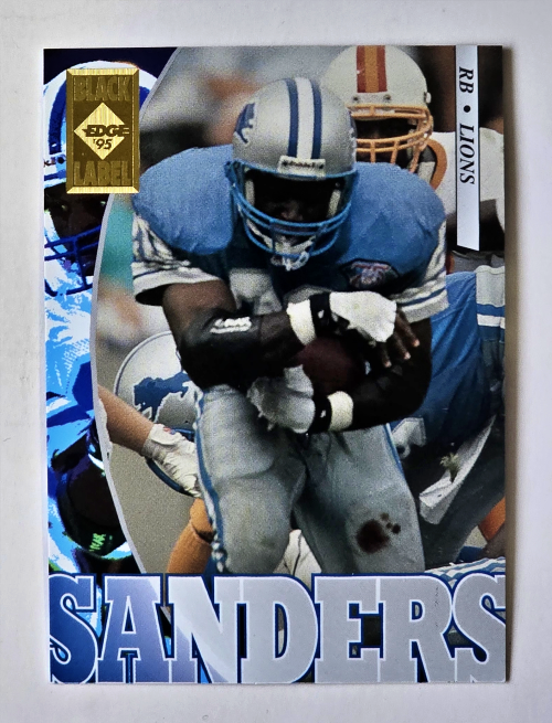 Barry Sanders Detroit Lions NFL Singles