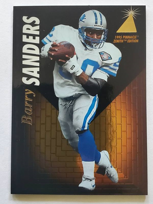 Barry Sanders Detroit Lions NFL Singles