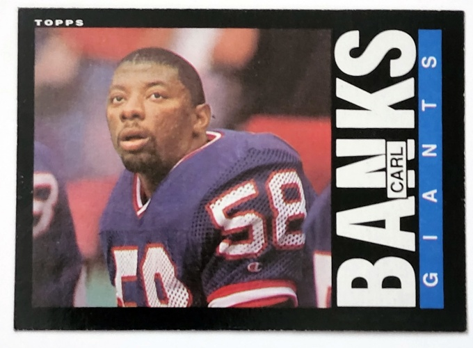 Carl Banks Topps 1985 #111