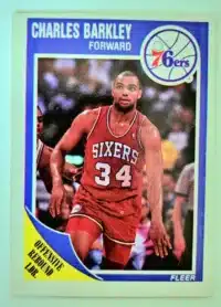Charles Barkley Fleer 1989 #113
