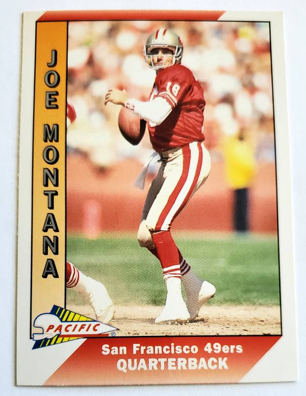 Joe Montana San Francisco 49ers NFL Singles