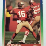 Joe Montana San Francisco 49ers NFL Singles