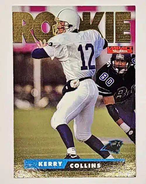 Kerry Collins Carolina Panthers NFL Singles