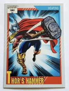 Marvel 1991 Character's Weapons Marvel 1991-Tho's Hammer