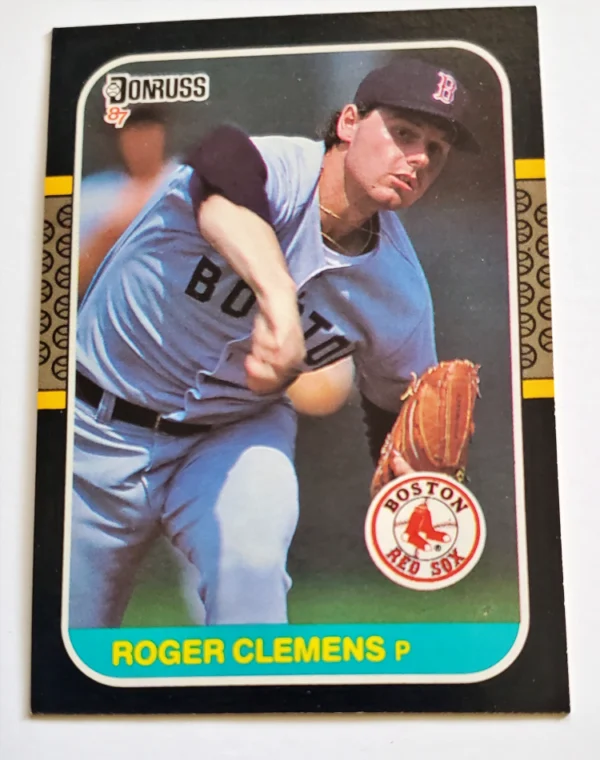 Roger Clemens Donruss 1987 Card #276