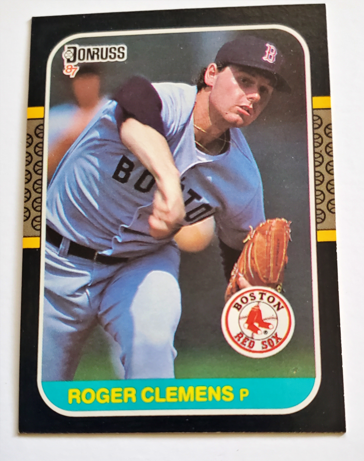 Roger Clemens Donruss 1987 Card #276