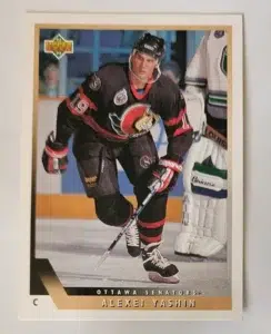 Upper Deck 1993 NHL Singles-Alexi Yashin