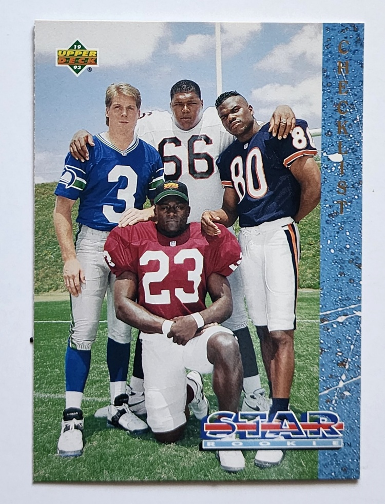 Upper Deck 1993 NFL Singles