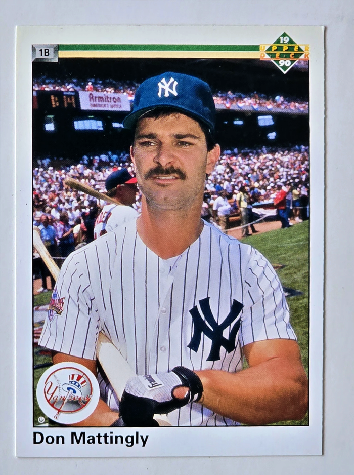 Don Mattingly MLB Singles New York Yankees - Upper Deck 1990 #191