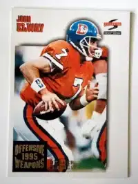 John Elway Score 1995 Summit Edition NFL Card #190 Denver Broncos