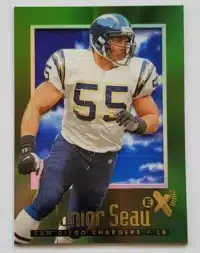 Junior Seau Skybox 1997 EX 2000 Card #58