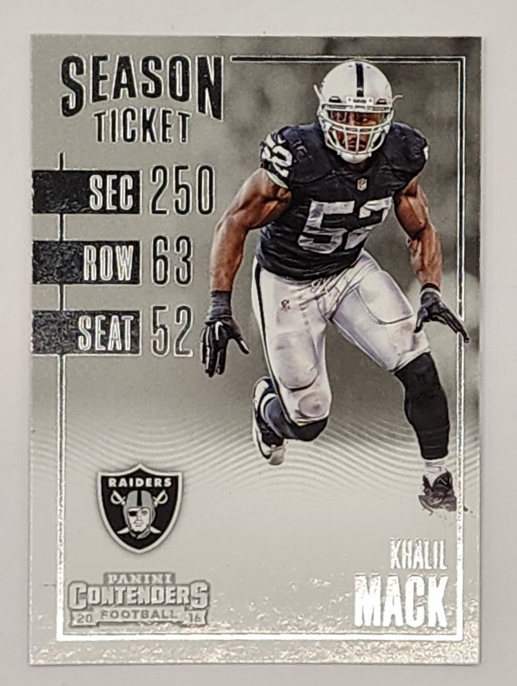 Panini Contenders 2016 West AFC Singles